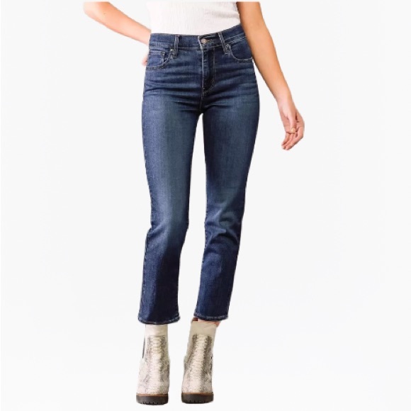 Levi’s 724 High-Rise Straight Leg Crop Women’s Jeans - Size: 28 - Picture 3 of 17